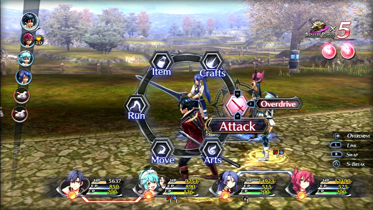 The Legend of Heroes: Trails of Cold Steel II - Active Time Bar System screenshot
