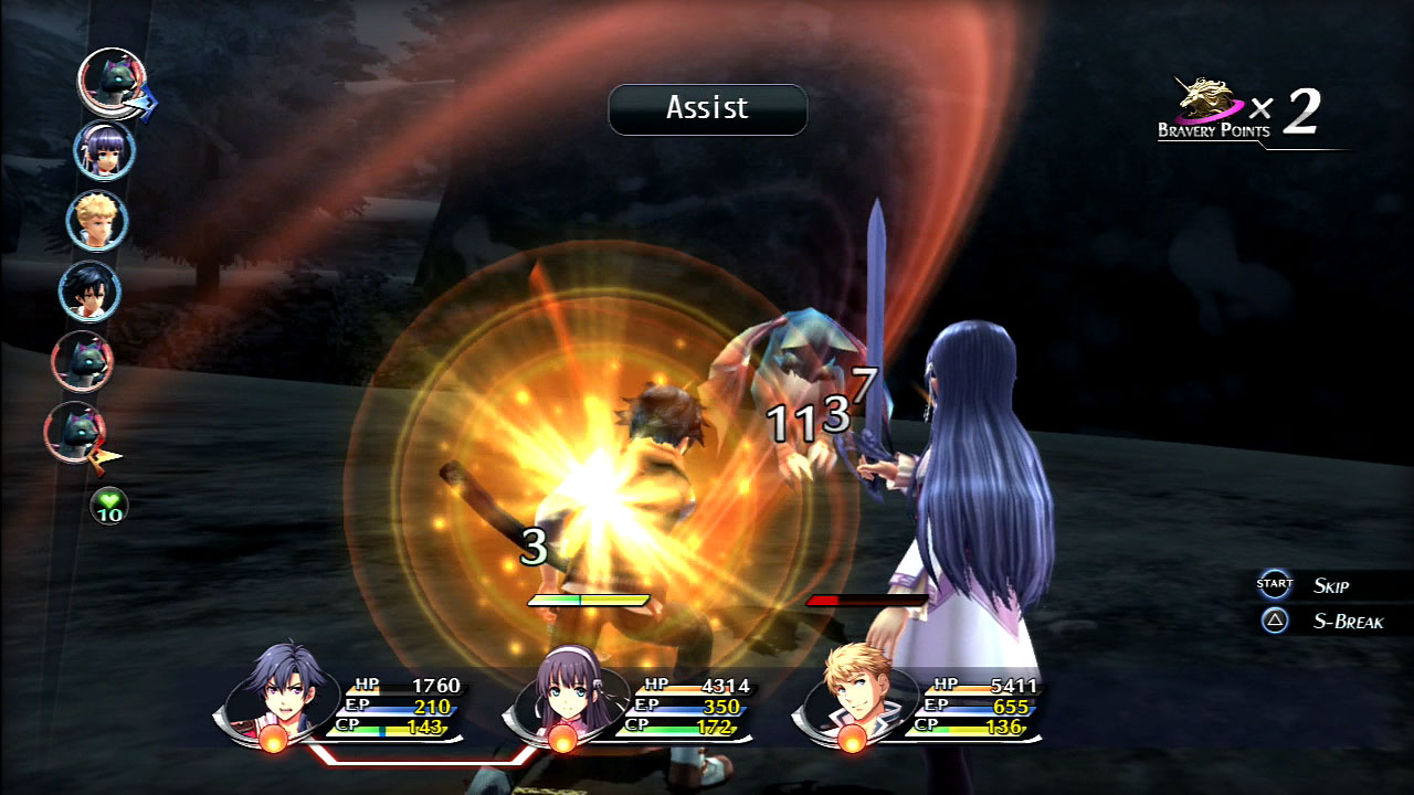 The Legend of Heroes: Trails of Cold Steel II - Combat Link System (Link Attacks) screenshot 2